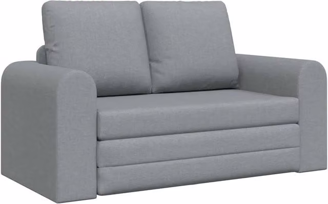 Divano letto | Sof¨¤ letto | Letto singolo 60cm Grigio chiaro Tessuto