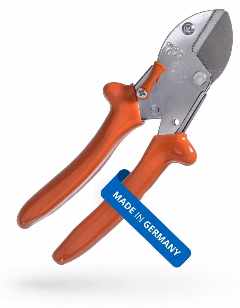 Forbici da giardino Amboss, 17,5 cm, Acciaio al carbonio, con rivestimento antiaderente, 190 g