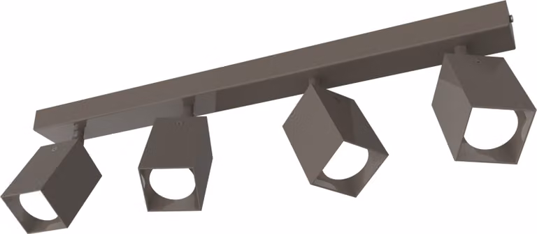 Lampada Da Soffitto Brick L Monocolore Lucida