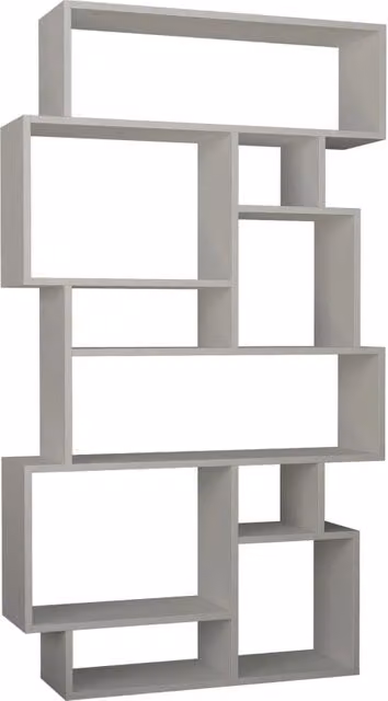 Libreria in legno "Karmato" - 96 x 25 x 168 cm - Bianco