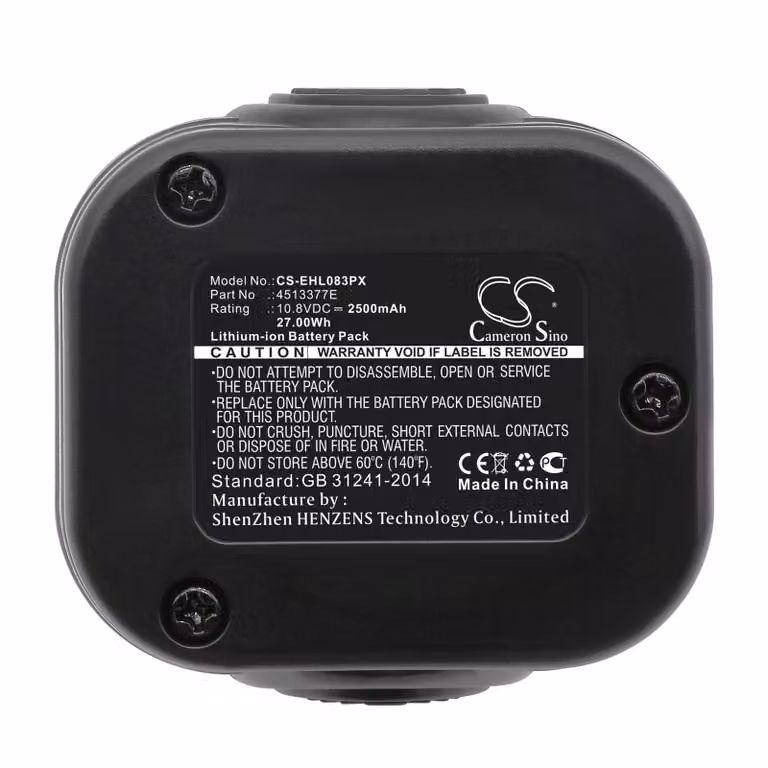 TECHTEK Batteria compatibile con [Einhell] BT-CD 10.8/3 LI sostituisce 4513377E