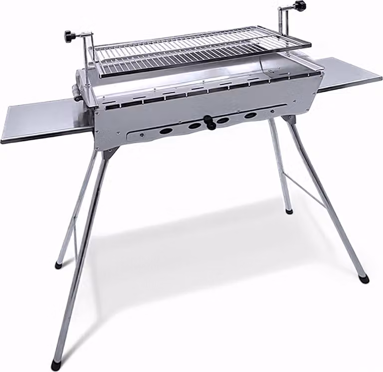 Griglia per shashlik in acciaio inox Mangal Astana 2 mm regolabile