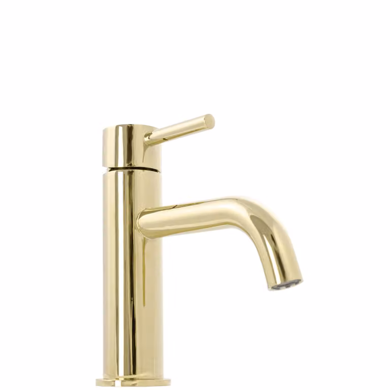 Rubinetto da Lavabo Rea Lungo L. Gold Low