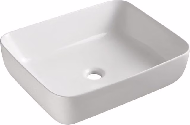 Lavabo da appoggio LINPH LA 72 51x40 bianco