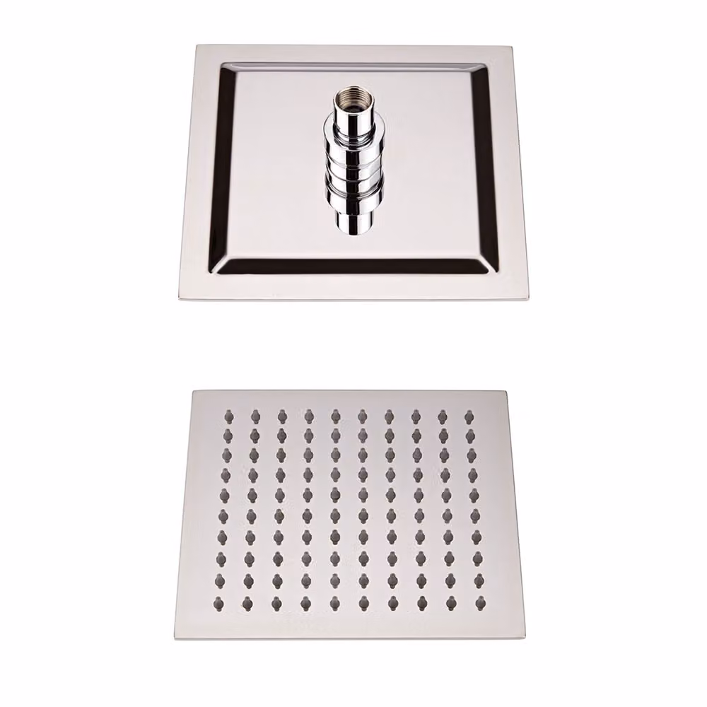 Soffione Doccia Quadrato Ultrasottile da Parete 200 x 200mm - Arvo
