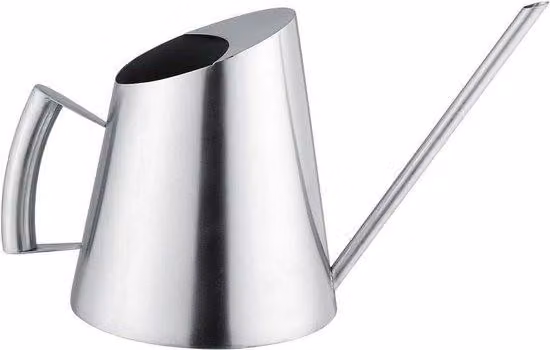 Spruzzatore in metallo lucido da 1500 ml - Piante da interno ed esterno - Argento
