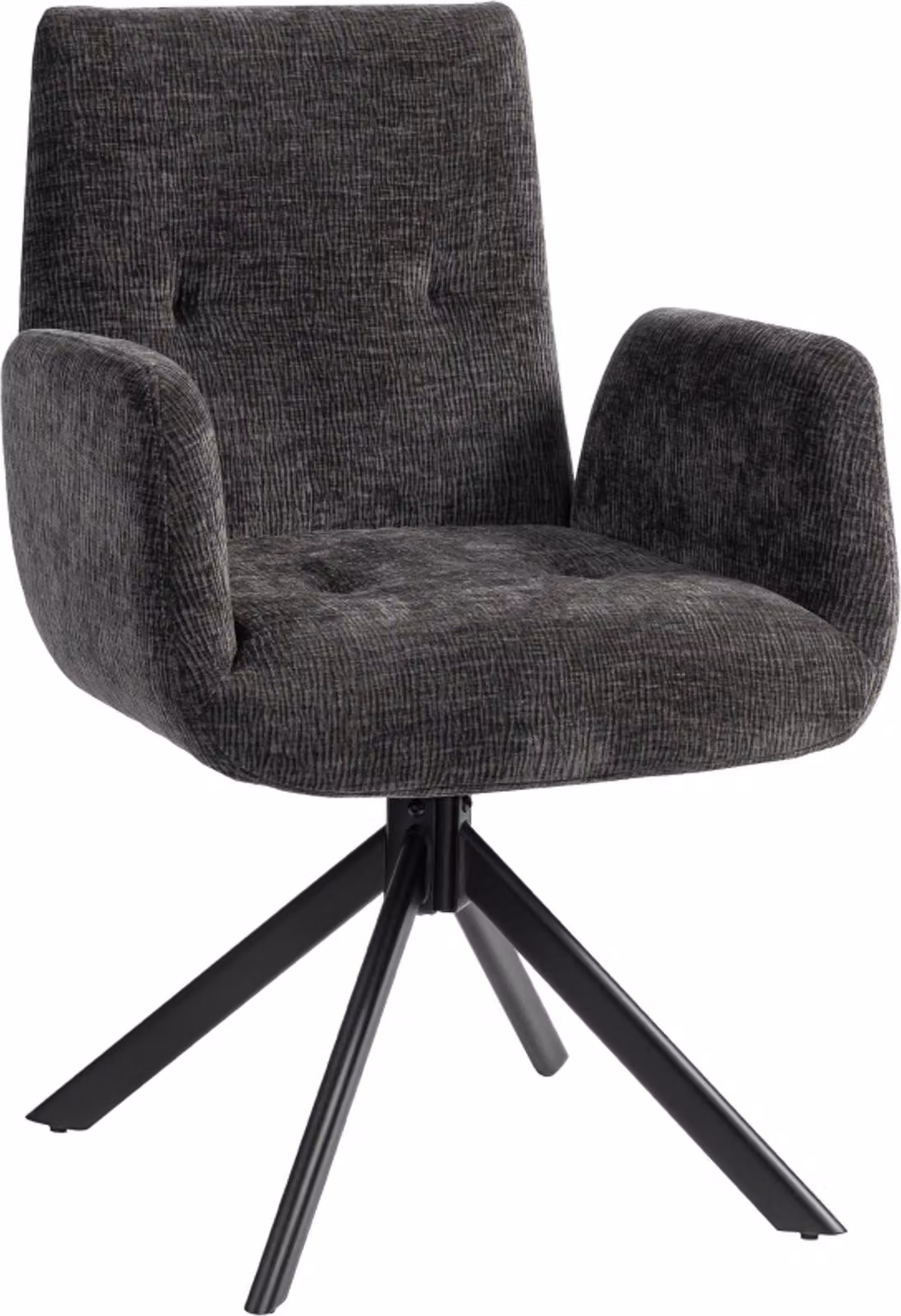 Poltrona imbottita, poltrona di design, design moderno, girevole, fino a 120 kg