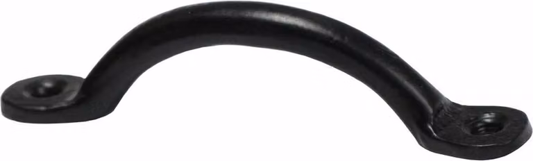 Maniglia EDM 125 mm in acciaio nero