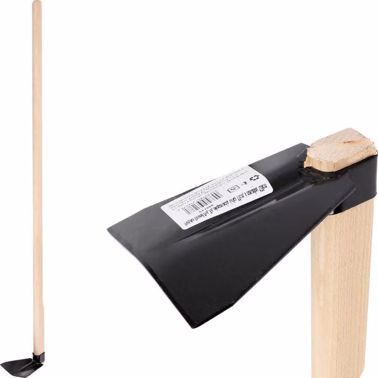 Zappa Strend Pro, in ferro, per sarchiatura, larghezza 11 cm, manico in legno 120 cm