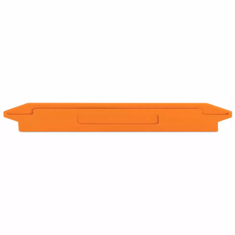 Separatore WAGO; spessore 2 mm; sporgente; arancione 280-327