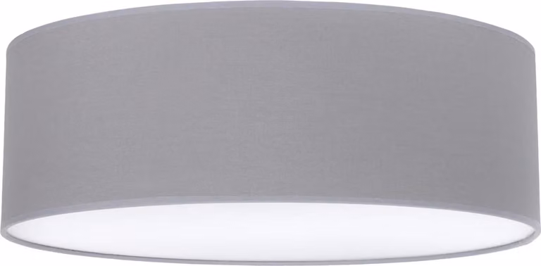 Lampada a soffitto Gaja Plexi grigio 40cm E27