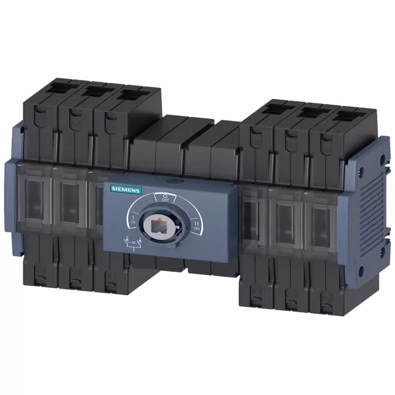 Siemens SENTRON, commutatore di rete 3KC, azionamento manuale, MTSE, grandezza: 1, a 3 poli, Iu: 63 A 3KC03262ME000AA0