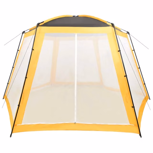 Tenda per piscina VIDAXL in tessuto giallo L: 500 cm, P: 433 cm, H: 250 cm