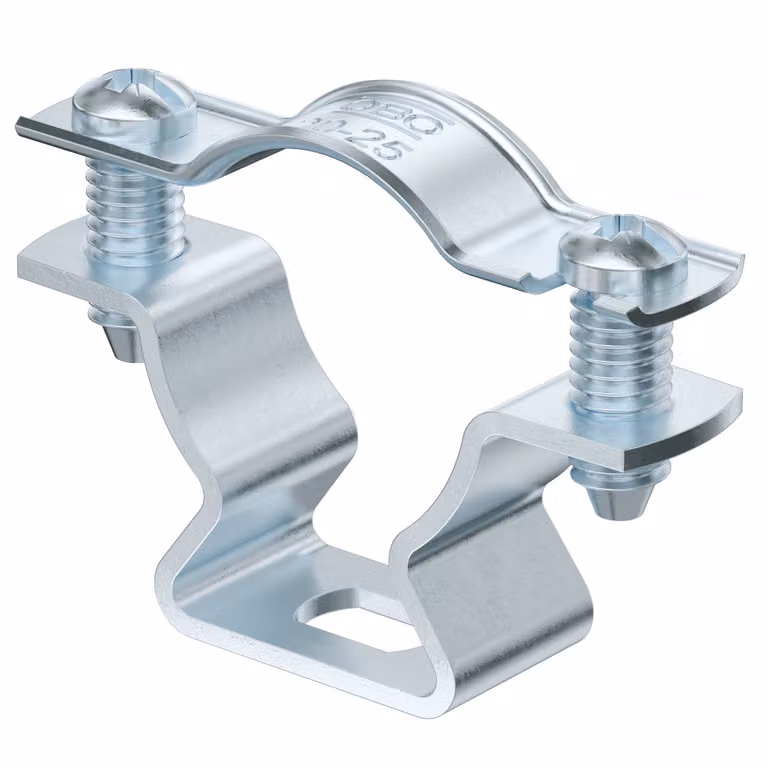OBO® Morsetto distanziatore Bettermann con foro asolato 20-25 mm