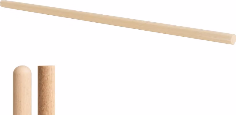 STIL STIEL manico di scopa STANGE Piante a bandiera 22 mm 80 cm 1 pezzo