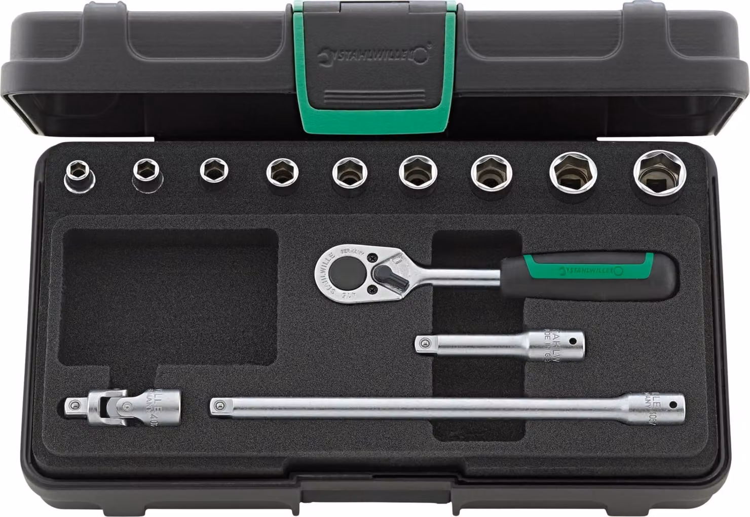 Set di chiavi a bussola Stahlwille 40a/9/4 1/4" quadro 96015107