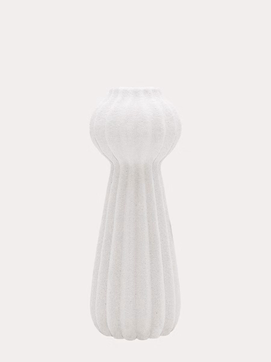 Vaso Bay bianco in ceramica Kenay Home – 2