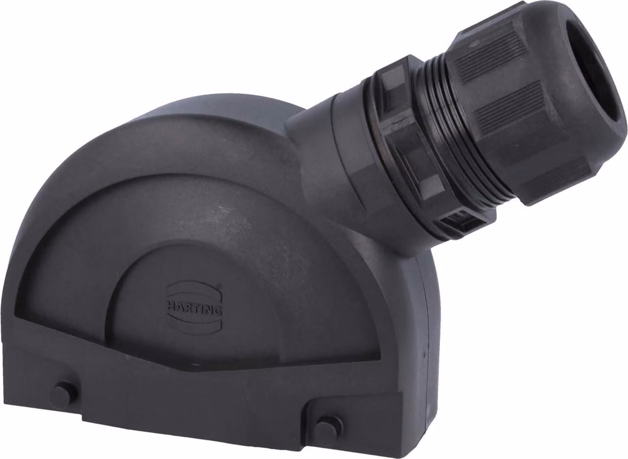 HARTING Han ECO 24B Custodia a manicotto, 1xM40 uscita cavo laterale, per 2 staffe (nella parte inferiore) Area di serraggio 16,0 mm -
