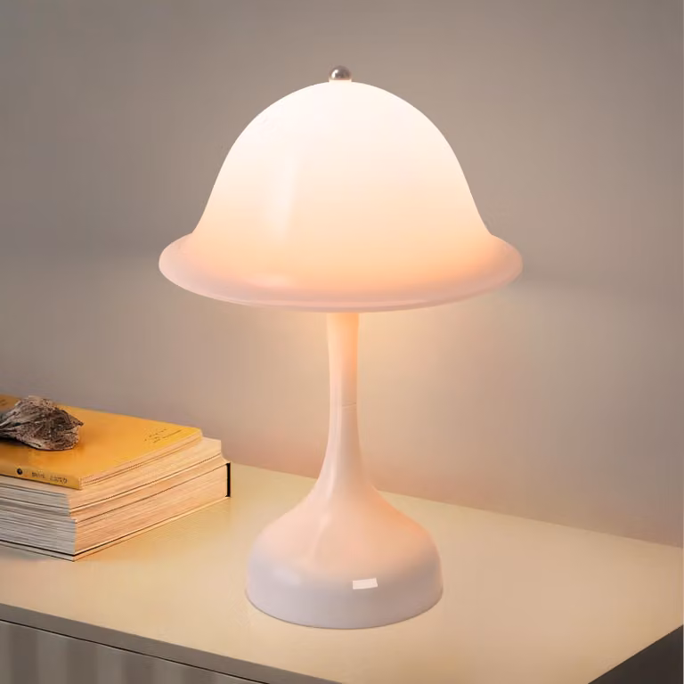 ZMH Lampada da tavolo a batteria Lampada da comodino LED Ricaricabile Lampada da tavolo USB Ricaricabile Lampada da sala da pranzo Dimmerabile 3Colore Temperatura Bianco Illuminazione interna moderna
