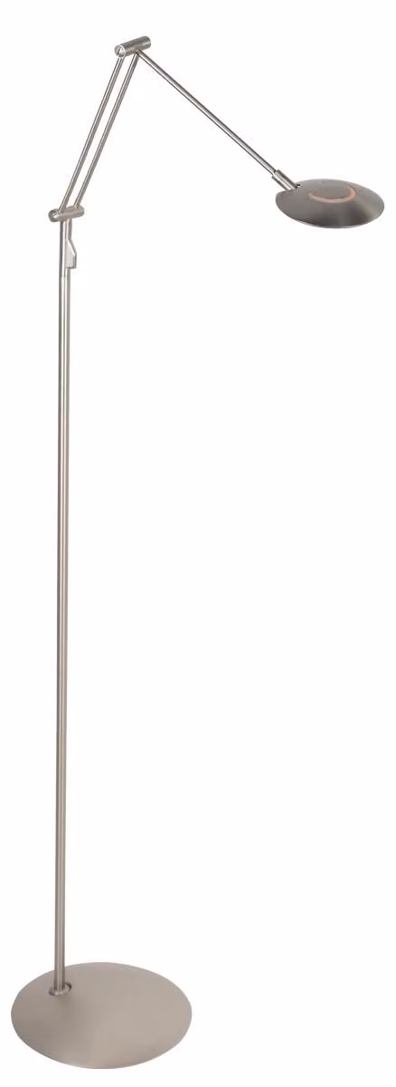 Lampada da terra - acciaio - Zenith2 - plastica metallo - lampada di design - LED - 4391ST - Steinhauer Exclusive