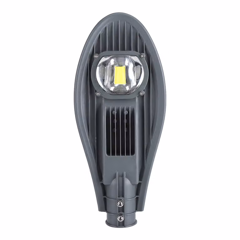 Proiettore stradale a LED per uso esterno, giardino, cortile, illuminazione, 85-265 V (50 W, bianco freddo)