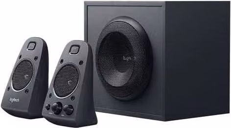 Set di altoparlanti Logitech Z625 2.1 canali nero con potenza 200 W e connessioni jack 3.5 mm e ottica – 1