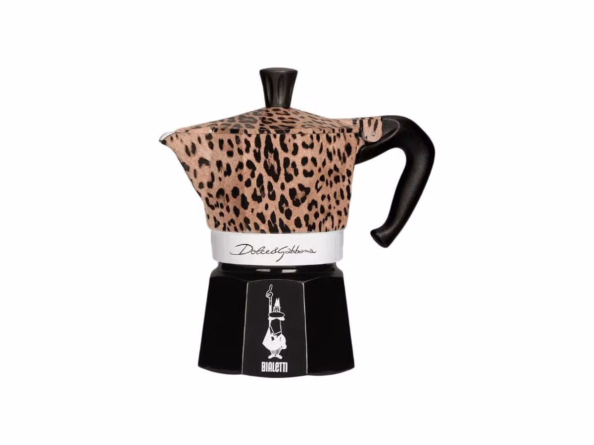 Moka Express Leopardo Caffettiera