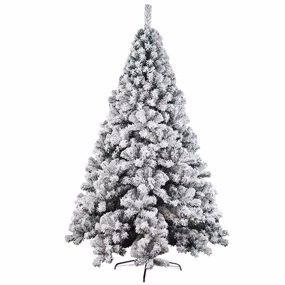 Albero di Natale Innevato Modello Aspen Trade Shop, Colore Verde e Bianco, Altezza: 150 cm – 2