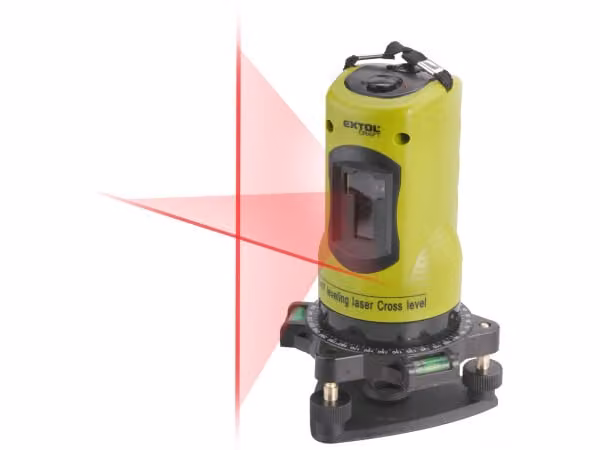 Croce lineare laser Extol Premium 34900, autolivellante 1H1V