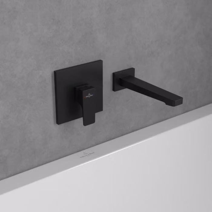 Villeroy & Boch TVS125002000K5 Braccio monocomando a scomparsa. Architettura
