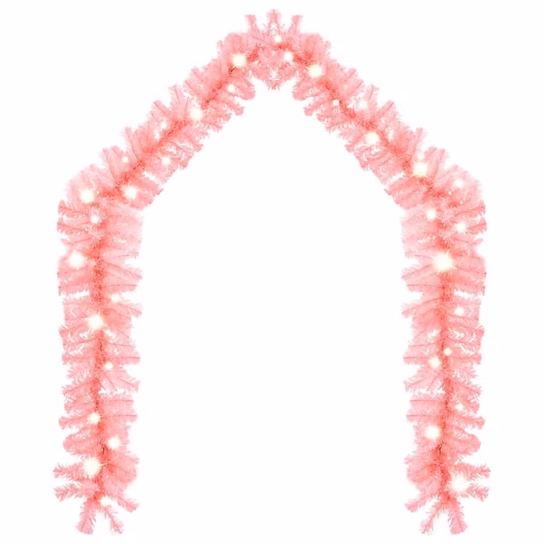 Ghirlanda Natalizia con Luci a LED 10 m Rosa
