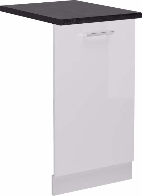 Pannello frontale Vicco R-Line Bianco lucido 45 cm , PL Antracite, Model 54907