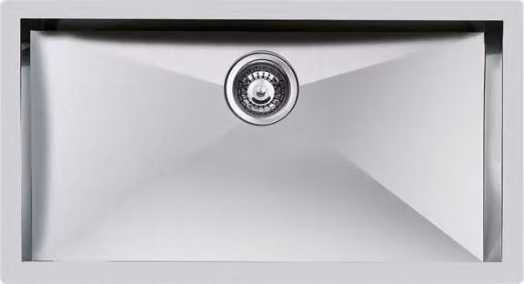 Foster Quadra.1V.80x40.FT Lavello ad incasso Rettangolare Acciaio inox