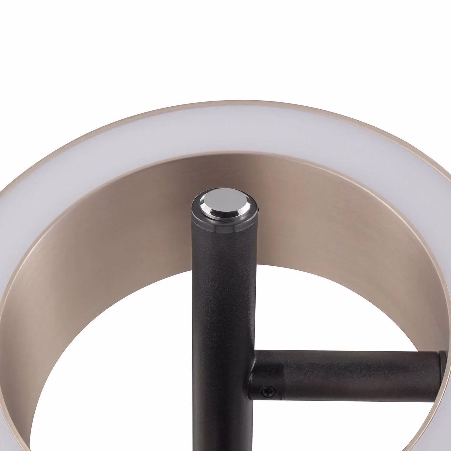 Brilliant Lampada da tavolo a LED Axion, dimmerabile, Marrone / Ruggine, Soggiorno / Sala da pranzo, Metallo, Moderno, Lampada da tavolo LED