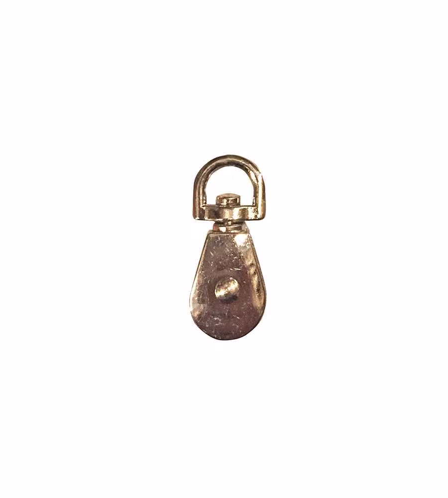 Carrucola a 1 gola in ottone Diam. 40 mm.