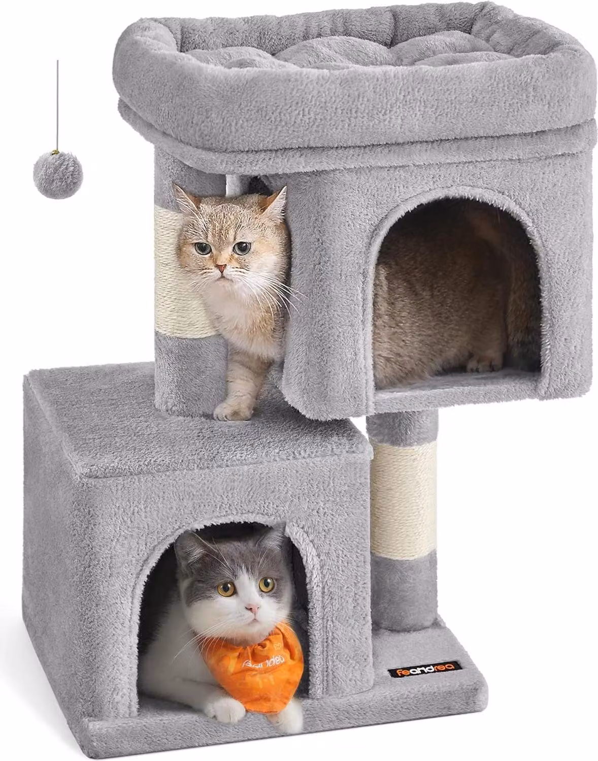 Graffiatoio per gatti - Graffiatoio per gatti pesanti - Grigio chiaro
