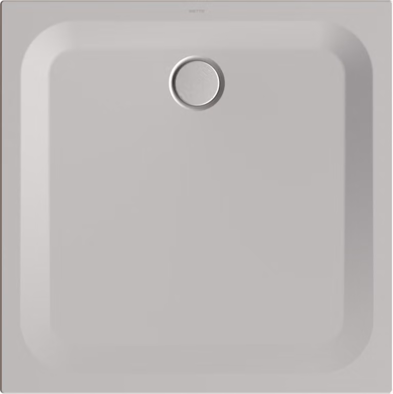 BetteUltra receveurs de douche rectangulaires avec BetteAntidérapant Pro, 1000x1000x25mm, 5940-410AE, 5940-410AE