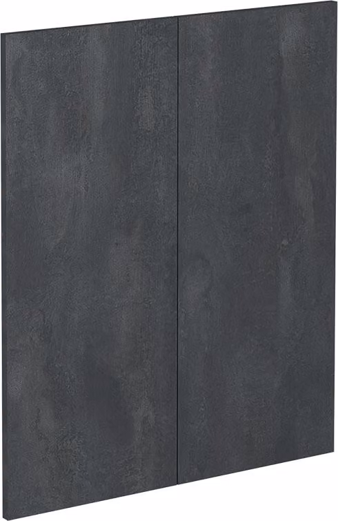Frontale cucina Vicco R-Line Calce nera 59.2 x 71.3 cm frontale del mobile per mobile base, Model 42812