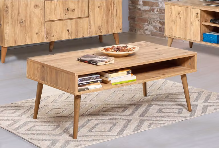 Skye Decor, Viva - 200, tavolini, pino atlantico, 110 x 45 x 60 cm