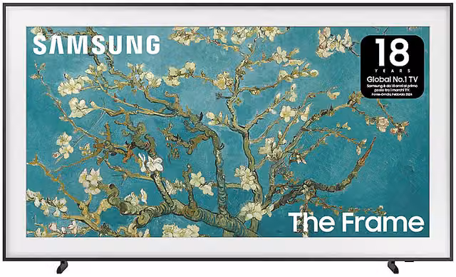 Smart TV Samsung The Frame QLED 32 pollici Full-HD Black QE32LS03CBUXZT
