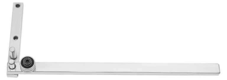 Attrezzo manuale per piegare tubi tondi - Macchina per piegare barre tonda - Angolo da 0 a 180° - Adatta per barre tonda fino a 8 mm - Acciaio al carbonio - 41x16x5 cm - Argento