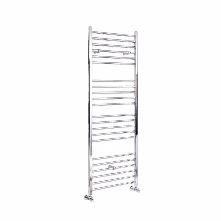 Scaldasalviette di Design Cromato - Termoarredo Bagno Piatto - 1600 x 500mm - 420W - Kent
