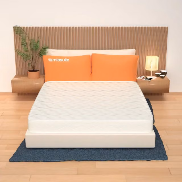 Materasso Hybrid MIASUITE in Memory Foam e Waterfoam, Bianco, L/P/H: 170 x 190 x 17 cm – 1