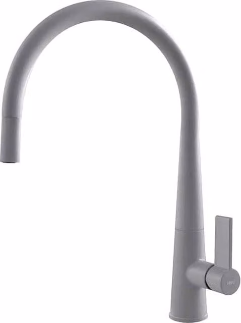Rubinetto Miscelatore Cucina Elleci Athena Plus Granitek Grigio Aluminium MMKATP79