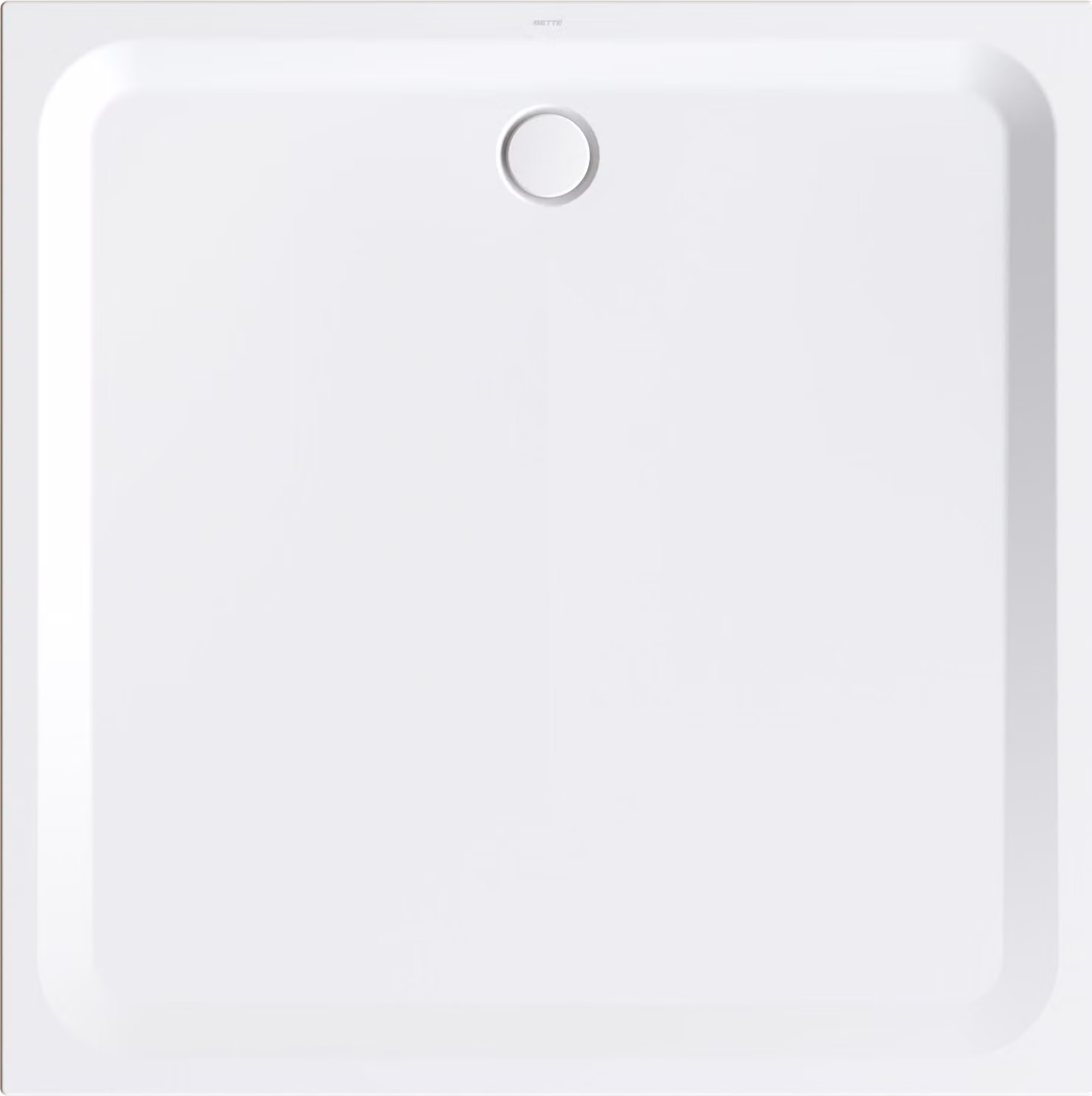 BetteUltra receveurs de douche rectangulaires avec BetteGlasur Plus, 1500x1500x35mm, 5984-004PLUS, 5984-004PLUS