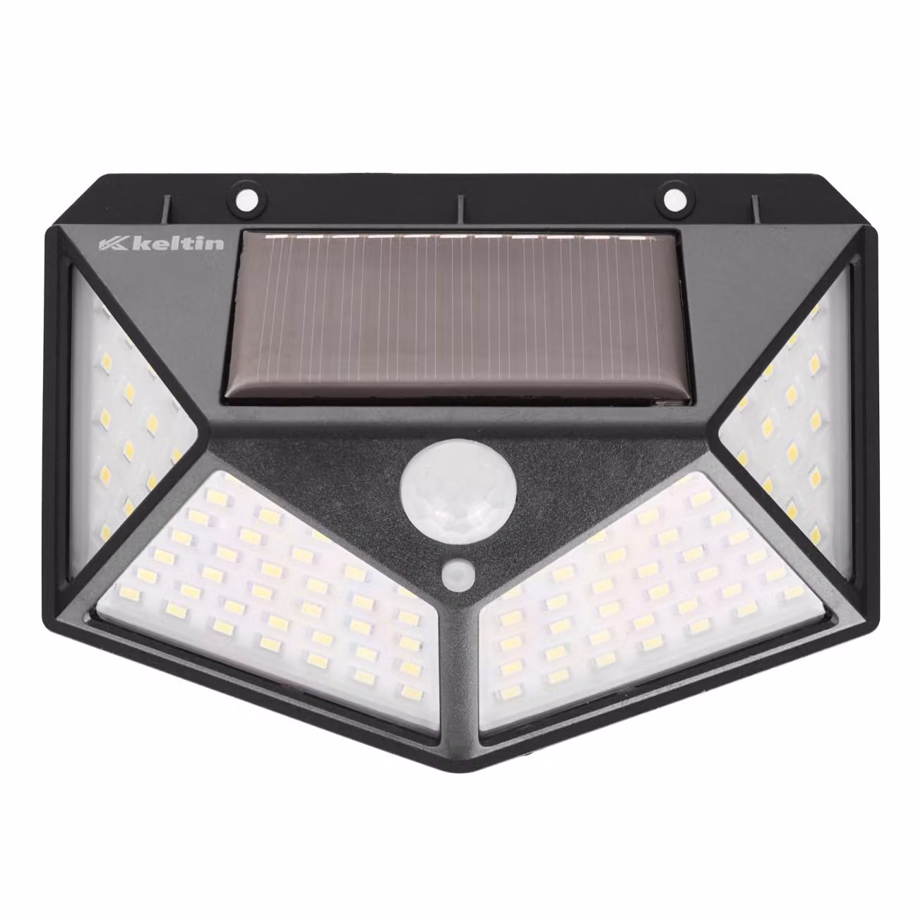 KELTIN Lampada solare a LED 8W con sensore di movimento e crepuscolare K02025