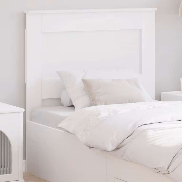 vidaXL Testiera Bianco Legno ingegnerizzato