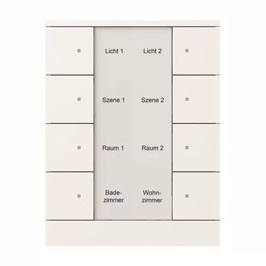 Busch-Jaeger SB/U8.0.11-884 | Pulsantiera a 8 tasti Busch-Tenton®