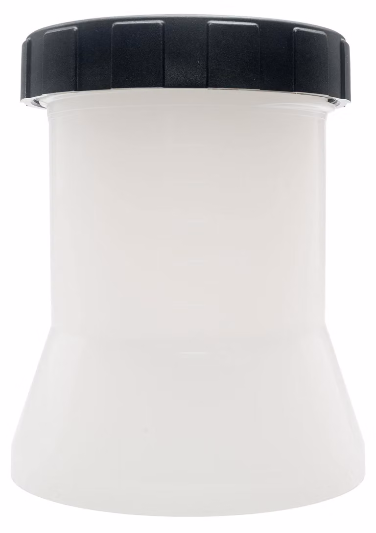 Wagner Contenitore per vernice da 250 ml con coperchio per spruzzatori