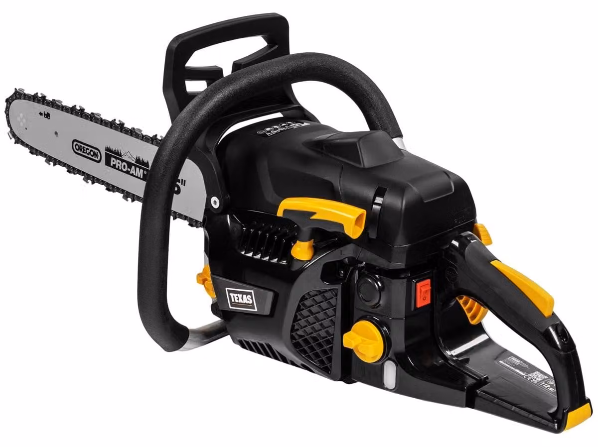Motosega Texas a scoppio XCS4500 45cm 45cm³ 2,3hp 2 tempi Oregon 6,7kg
